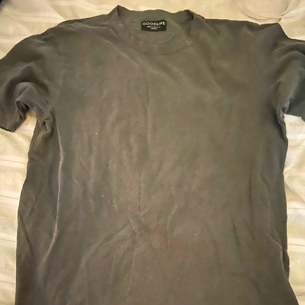 Triblend Scallop Crewneck T-Shirt